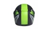 CAPACETE TAURUS ZARREF  NEON V-5 PRETO FOSCO/VERDE Nº56/58/60